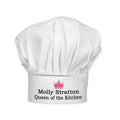 Personalised Queen of the Kitchen Chef's Hat