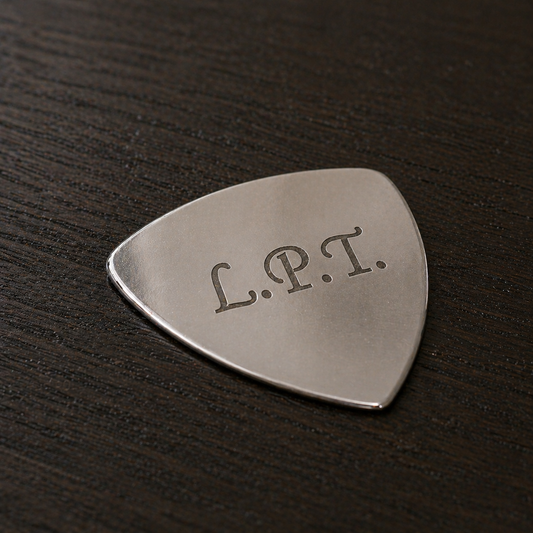 Personalised Silver Plated Plectrum