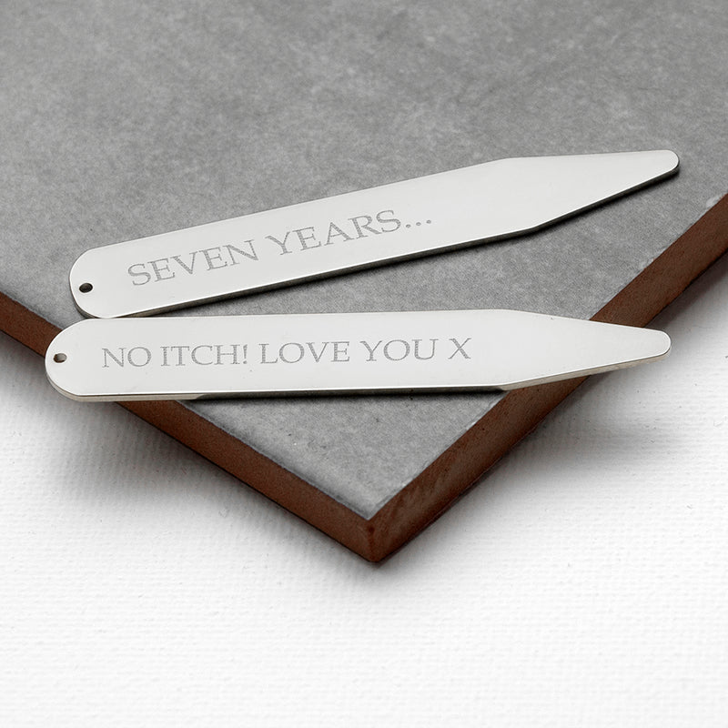 Personalised Secret Message Collar Stiffener