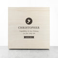 Personalised Christening Memory Box With Special Message