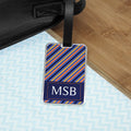 Personalised Gentlemen's Uniformed Monogrammed Luggage Tag