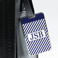 Personalised Gentlemen's Nautical Monogrammed Luggage Tag