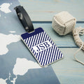 Personalised Gentlemen's Nautical Monogrammed Luggage Tag