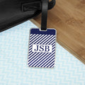 Personalised Gentlemen's Nautical Monogrammed Luggage Tag