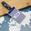 Personalised Gentlemen's Nautical Monogrammed Luggage Tag
