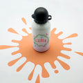 Personalised Kids Butterfly Festival Wreath Water Bottle