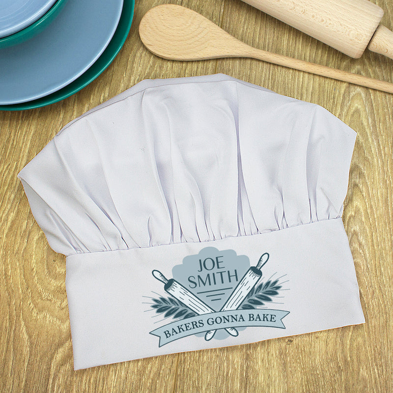 Personalised Bakers Gonna Bake Chef Hat