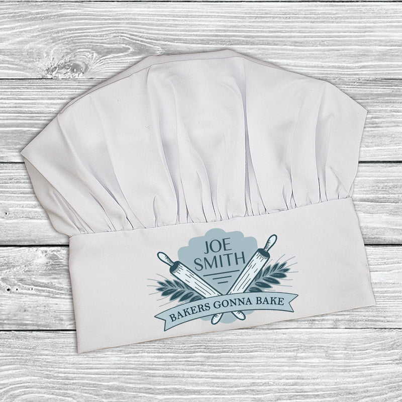 Personalised Bakers Gonna Bake Chef Hat