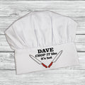 Personalised Chop It Like It's Hot Chef Hat