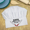 Personalised Chop It Like It's Hot Chef Hat