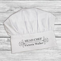 Personalised Head Chef's Hat