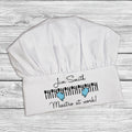 Personalised Maestro At Work Chef Hat