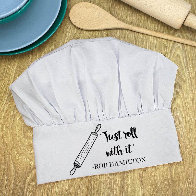 Personalised Roll With it Chef Hat