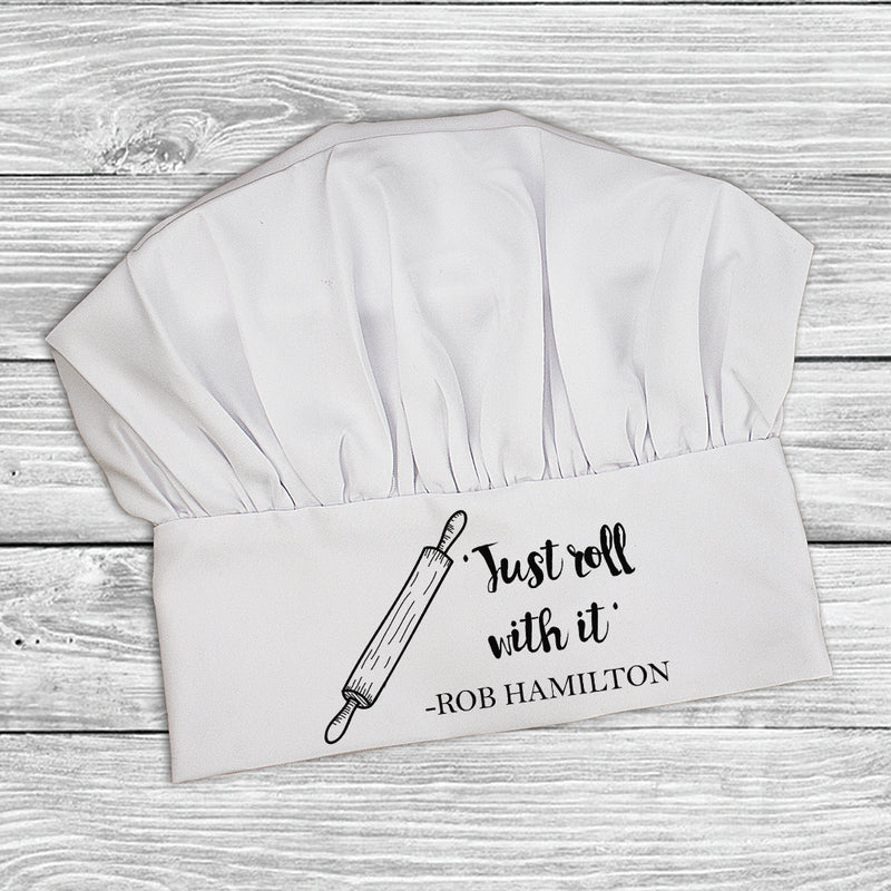 Personalised Roll With it Chef Hat