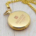 Personalised Groomsman Monogram Collection Pocket Watch
