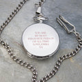 Personalised Heritage Pocket Watch
