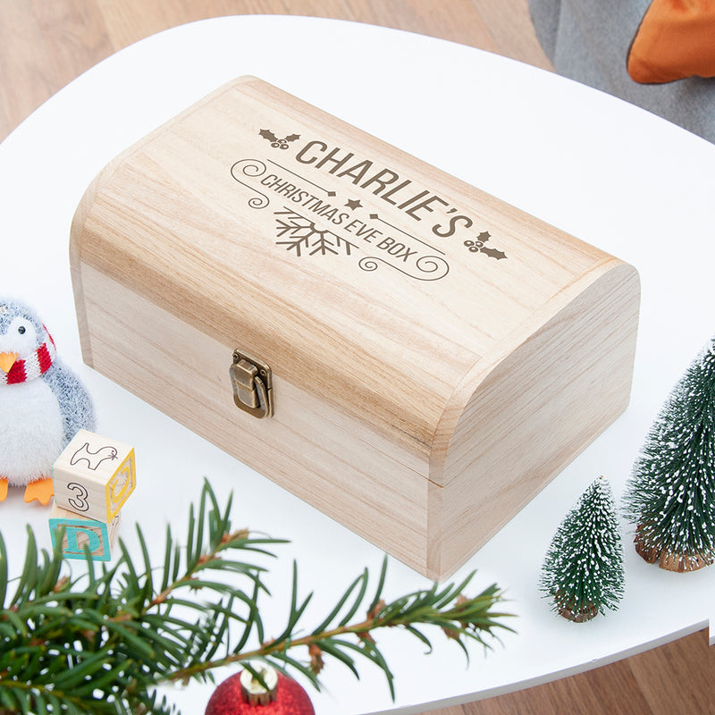 Personalised Christmas Eve Chest