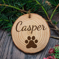 Personalised Engraved Family Cat Christmas Tree Decoration