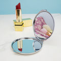 Personalised I Really Like Your Face Round Compact Mirror