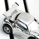 Personalised Silver Plated Sports Car Money Box