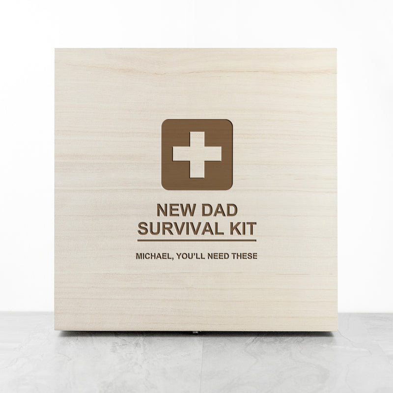 Personalised Emergency New Dad Kit