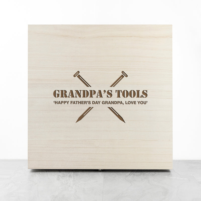 Personalised Saves The Day Tool Box
