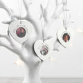 Personalised Heart Photo Frame Decoration
