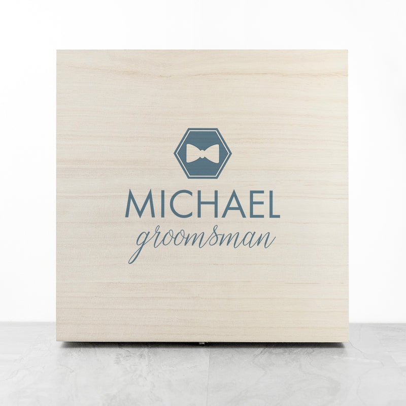 Personalised Classic Groomsman Box