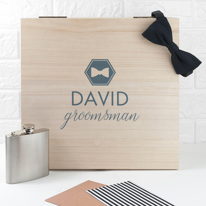 Personalised Classic Groomsman Box