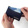Personalised Luxury Leather Card Holder