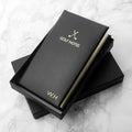 Personalised Luxury Leather Golf Notebook