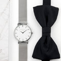 Personalised Men's Silver Eid Mubarak Watch