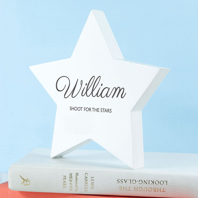 Personalised Shoot for the Stars Keepsake