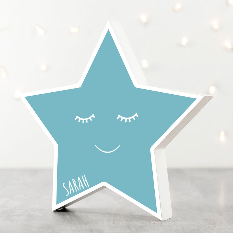 Personalised Smiling Star Keepsake