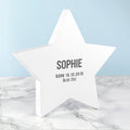 Personalised Newborn Baby Star Keepsake