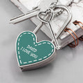 Personalised Parisienne Heart Padlock