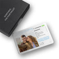 Personalised Walletgram Metal Keepsake