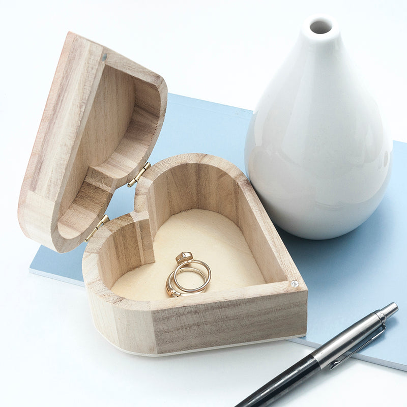 Personalised Mother's Day Heart Trinket Box