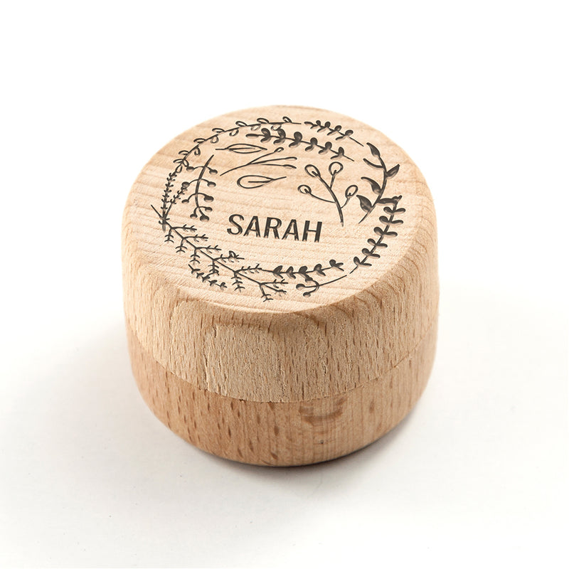 Personalised Blooming Beautiful Ring Box