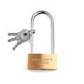 Personalised Long Shackle Padlock