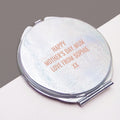 Personalised Boss Lady Round Compact Mirror
