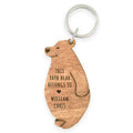 Personalised Papa Bear Keyring