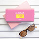 Personalised Actually I Can Pink Wallet