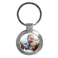 Personalised Round Photo Keyring
