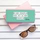 Personalised Kind People (Green) Pink Wallet