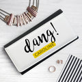 Personalised Dang Black Wallet