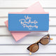 Personalised Radiate Positivity Pink Wallet