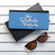 Personalised Radiate Positivity Black Wallet