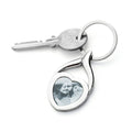 Personalised Heart Photo Keyring