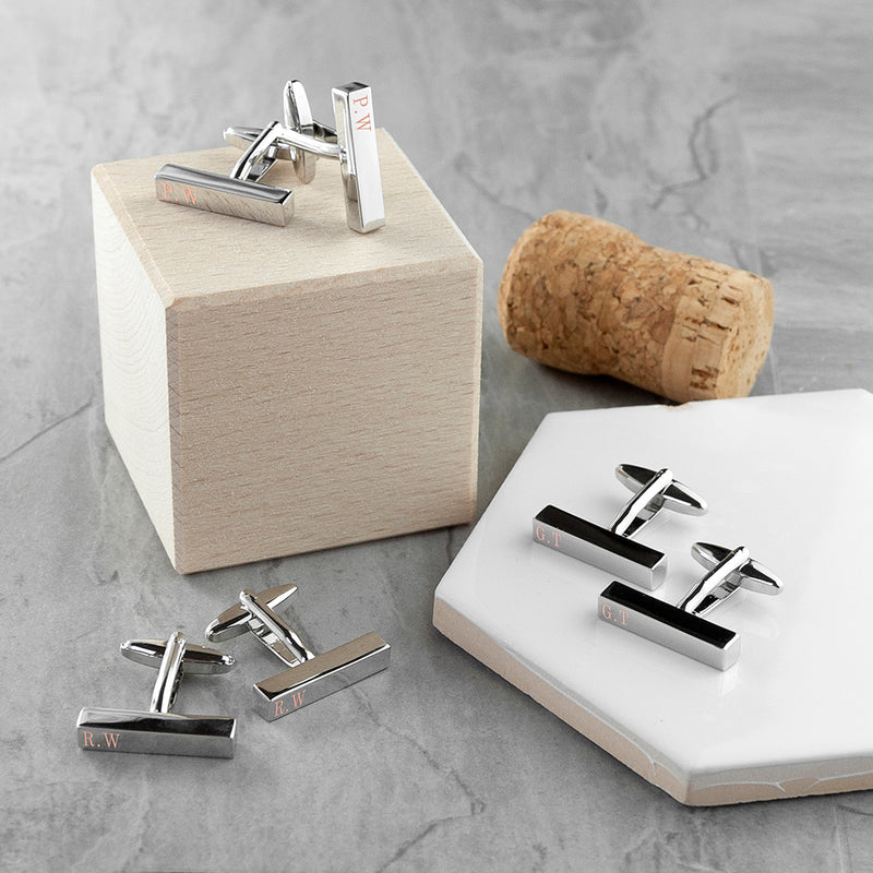 Personalised Monogram Cufflink Set
